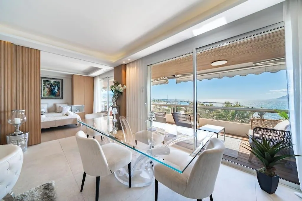 Apartment Croisette Appartement Vue Mer 3 Chambres Cannes France