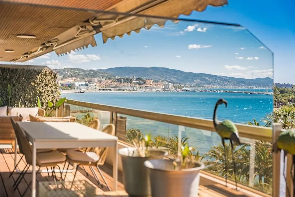Croisette Appartement Vue Mer 3 Chambres Κάννες