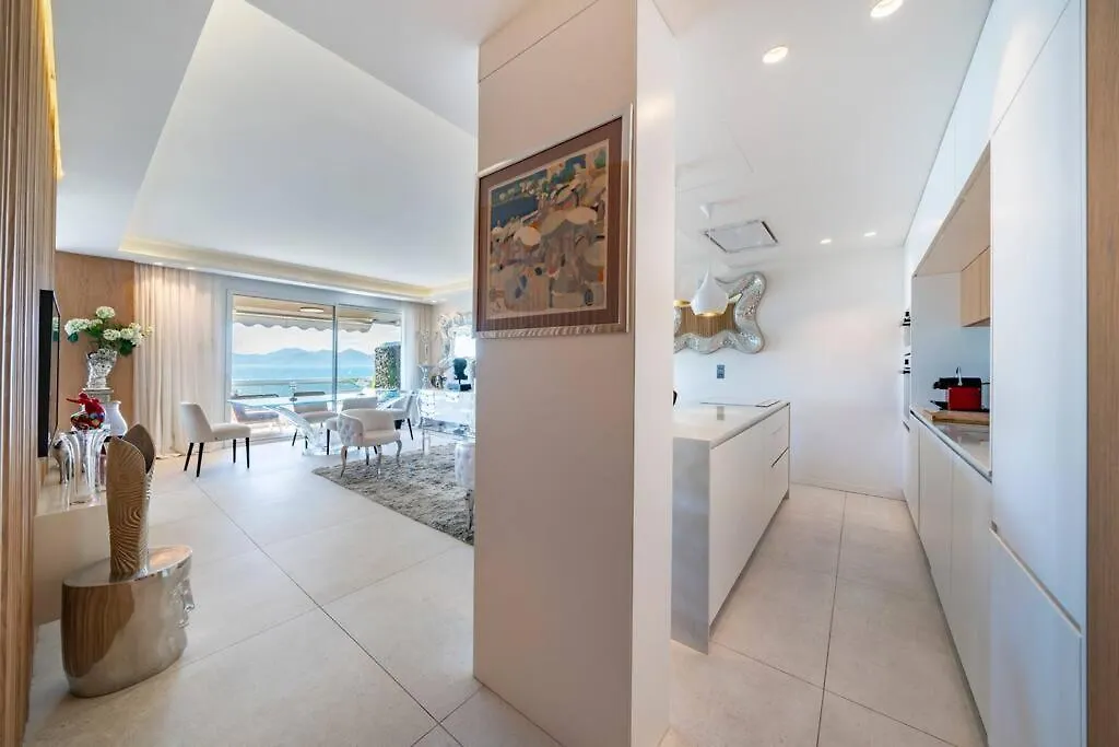 Croisette Appartement Vue Mer 3 Chambres Κάννες